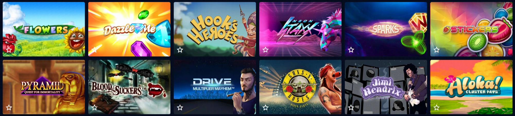 Machines à sous disponibles sur Europe777 Casino